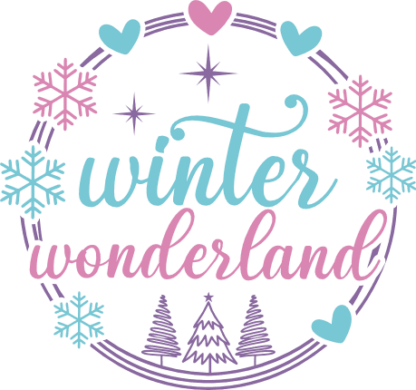 Winter wonderland Free SVG File for Members - Christmas tshirt design