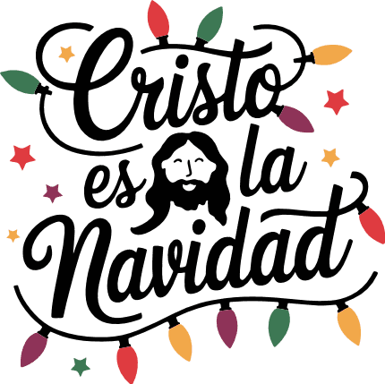 Cristo Es La Navidad Free SVG File for Members - Spanish Religious Christmas sayings