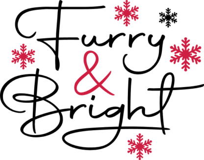 Furry and Bright Free SVG File - Funny Christmas pet tank top design