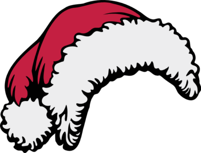 Santa Hat Free SVG File for Members - Christmas decoration, Santa Claus Hat Clipart Image