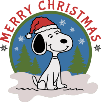 Merry Christmas Free SVG File for Members - Holiday tshirt design for pet lover