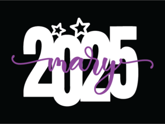 Customized new year 2025 svg for tshirt - Free SVG File for Members