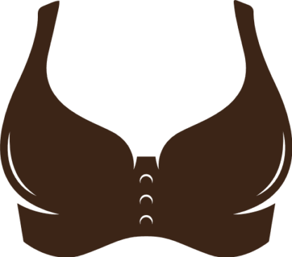 Stylish Bra Free SVG File for Members - Feminine Undergarment Clipart image