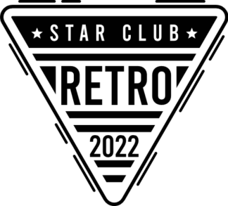 Star Club Retro 2022 Free SVG File for Members - Vintage Triangle Design, Editable Logo