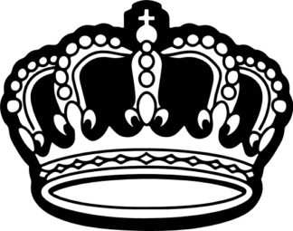 Royal King Crown Free SVG File for Members - crown clipart image