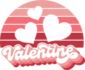 Retro Valentine Free SVG File for Members - Vintage Valentine’s Day design