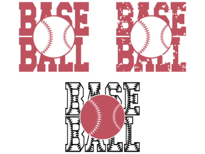 Baseball sign, distressed design Free SVG File Bundle for Members - tshirt design