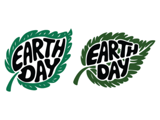 Earth Day leaf Free SVG File for Members – Leafy Eco-Friendly Design