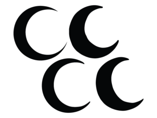 Crescent Moon silhouette Free SVG File Bundle for Members – Celestial clipart