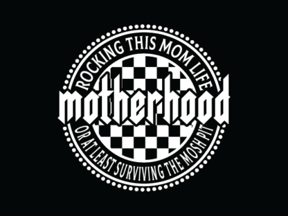 Motherhood, rocking this mom life Free SVG File for Members - funny mothers quotes