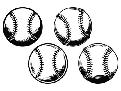 Softball Ball Free SVG File bundle for Members – Baseball Sports clipart