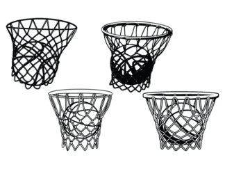 Volleyball Net with Ball Free SVG File Bundle for Members – volleyball clipart image
