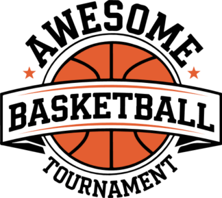 Sports SVG for tshirt, Awesome Basketball Tournament - Free SVG File for Members