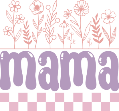 Mama, floral design Free SVG File for Members – gift for mom, tote bag design