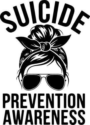Suicide Prevention Awareness SVG Design for tshirt - Free SVG File for Members