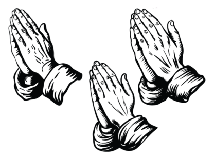 Hands Praying Free SVG File bundle for Members – Spiritual Clipart image