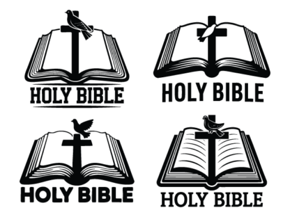 Holy Bible with Cross and Dove Free SVG File Bundle for Members – Christians design