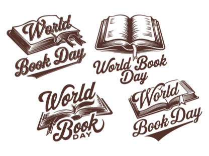 World Book Day Free SVG File Bundle for Members – school decor, wall sticker