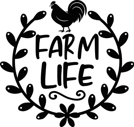 Farm Life Free SVG File for Members – Farmhouse wall decor