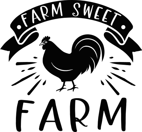 Farm Sweet Farm Free SVG File for Members – Farmhouse wall decor