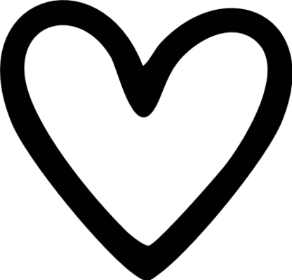 Hand drawn heart Free SVG File – love clipart image