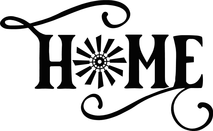 Home sign Free SVG File for Members – Farmhouse Wall Decor