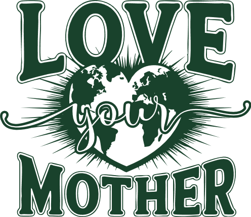 Love Your Mother Free SVG File – Earth Day, wall sticker