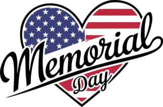 Memorial Day, USA flag heart Free SVG File for Members – Patriotic tshirt design