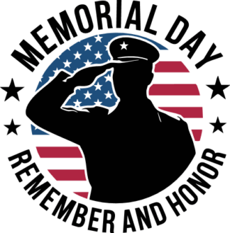 Memorial Day, Free SVG File for Members – Remember and Honor, Patriotic tshirt design