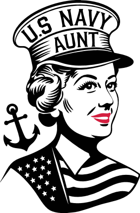 US Navy Aunt, anchor Free SVG File – veterans day design