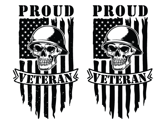 Proud Veteran Free SVG File for Members – Memorial Day tshirt design