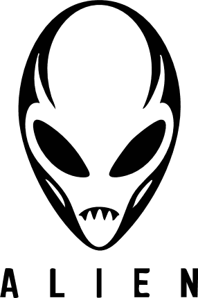 Alien Head Free SVG File for Members – tshirt design