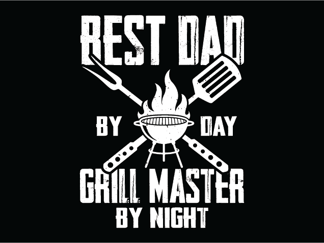 Best Dad by day, grill master by night Free SVG File for Members – Father’s Day gift