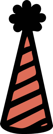 Birthday Party Hat clipart image - Free SVG File