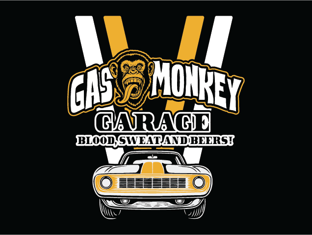 Gas Monkey Garage, Blood, Sweat, and Beers Free SVG File for Members – Vintage sign