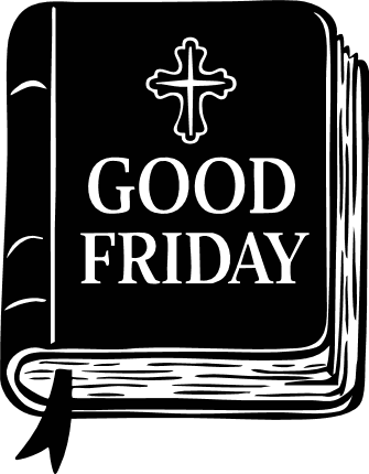 Good Friday book Free SVG File for Members – Religious Easter design