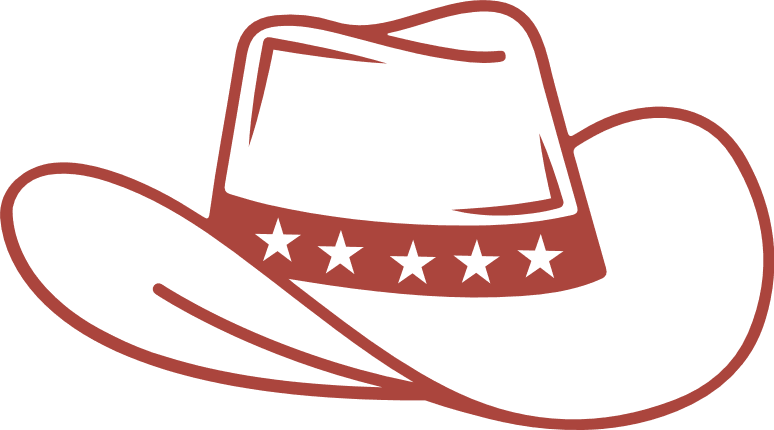 Cowboy Hat Free SVG File for Members – Patriotic Theme hat clipart image