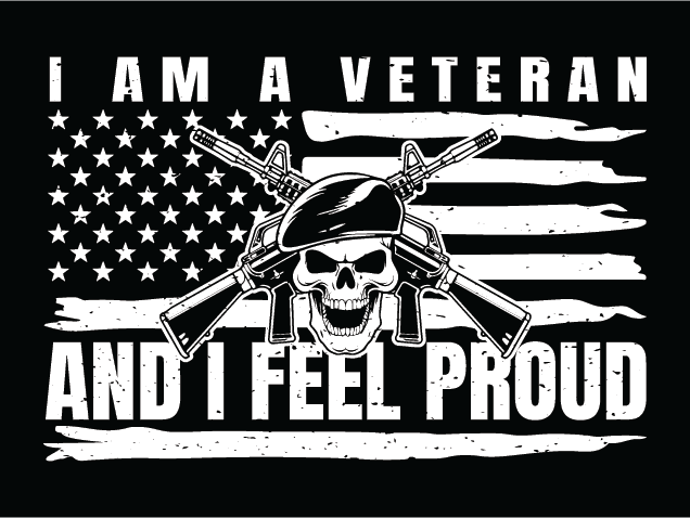 I am a Veteran and I Feel Proud Free SVG File for Members – memorial day tshirt design