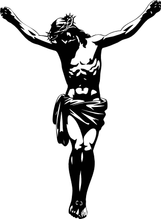Jesus with Crown of Thorns Free SVG File for Members – Christian clipart image