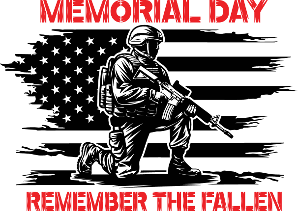 Memorial Day, remember the fallen Free SVG File for Members – Patriotic tshirt design