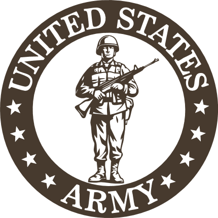 United States Army Free SVG File for Members – patriotic tshirt design