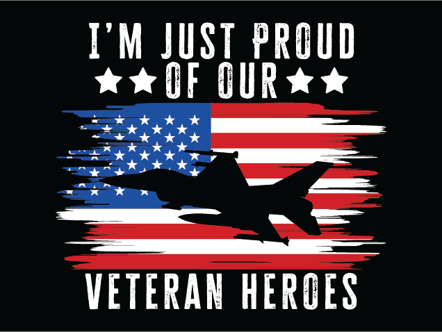 I’m just proud of our veteran heroes Free SVG File for Members – Memorial Day