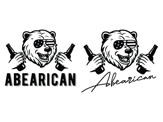 Abearican sign Free SVG File for Members - Funny 4th of july, tshirt design