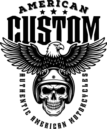 Authentic American motorcycles Free SVG File for Members – customized Bike Logo