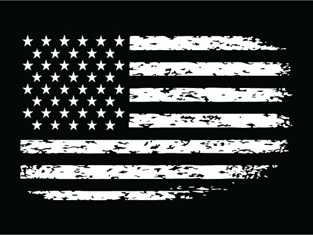 Distressed American Flag Free SVG File for Members - 4th of july, clipart image