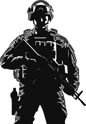 Elite Tactical Gear soldier Free SVG File for Members – Army man clipart