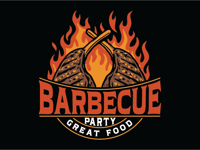 Barbecue Party, Great Food Free SVG File for Members - BBQ wall sticker