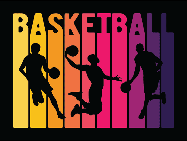 Basketball sign Free SVG File for Members - sports tshirt design