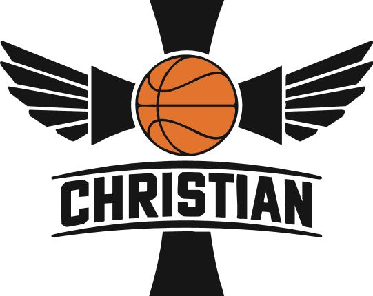 Christian Cross with Basketball and Wings Free SVG File for Members - tshirt design
