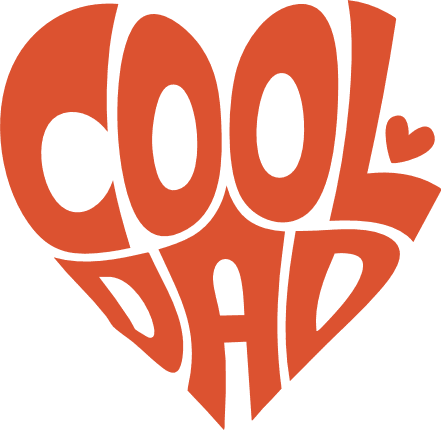Cool Dad heart Free SVG File for Members - Father's Day gift